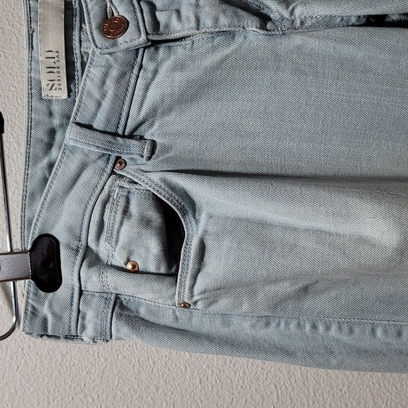 DESIGN LAB SOLD BESTFRIEND STRAIGHT LEG BLUE JEANS WOMENS DENIM PANTS SIZE 26 - Picture 2 of 13